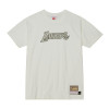 M&N NBA Los Angeles Lakers Cream T-Shirt ''Off White''