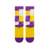 Stance NBA LA Lakers Zone Crew Socks ''Purple''