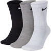 Nike Everyday Cushion Crew Socks ''Black/Grey/White''
