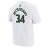 Nike City Edition Giannis Antetokounmpo Milwaukee Bucks Kids T-Shirt ''Black''